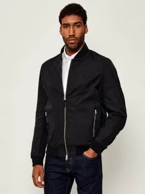 AllSaints Kurtka bomber Bassett Ramskull | Slim Fit