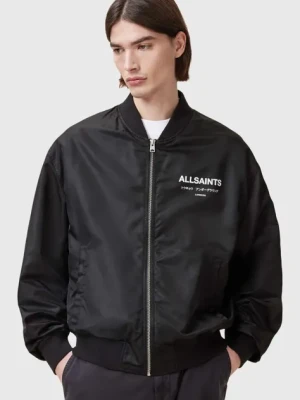 AllSaints kurtka bomber UNDERGROUND męski kolor czarny M024OA