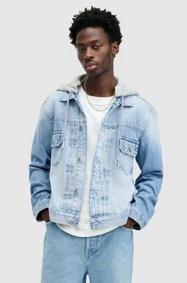 AllSaints kurtka jeansowa bawełniana SPIRIT JACKET kolor niebieski przejściowa M017OA