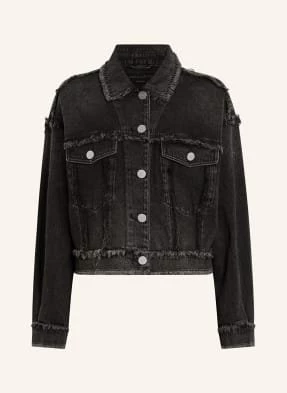 Allsaints Kurtka Jeansowa Claude Fray schwarz