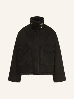Allsaints Kurtka Jeansowa Clay schwarz