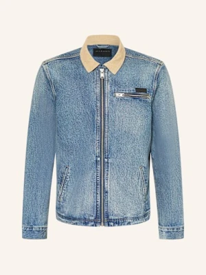 Allsaints Kurtka Jeansowa Rothwell blau