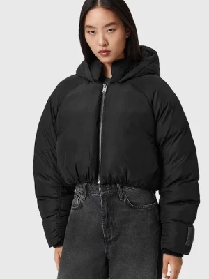 AllSaints kurtka kolor czarny zimowa W078OD