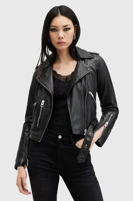 AllSaints kurtka skórzana BALFERN BIKER damska kolor czarny przejściowa W084LB