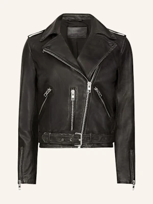 Allsaints Kurtka Skórzana Balfern schwarz