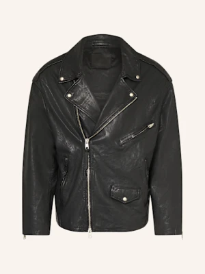 Allsaints Kurtka Skórzana Bradford schwarz