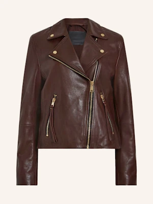 Allsaints Kurtka Skórzana Dalby rot