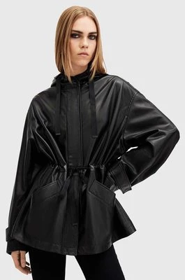 AllSaints kurtka skórzana KELSEA LEA JACKET damska kolor czarny przejściowa W027LB