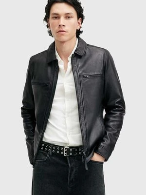 AllSaints kurtka skórzana LUCK JACKET męska kolor czarny przejściowa M069LB