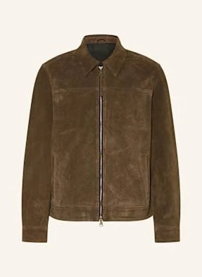 Allsaints Kurtka Skórzana Rhone braun