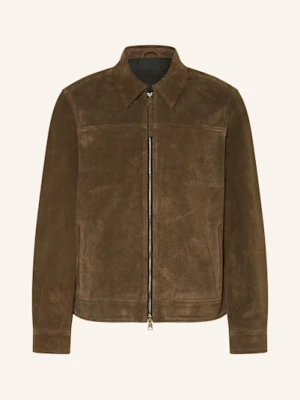 Allsaints Kurtka Skórzana Rhone braun