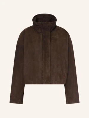 Allsaints Kurtka Skórzana Ryder braun