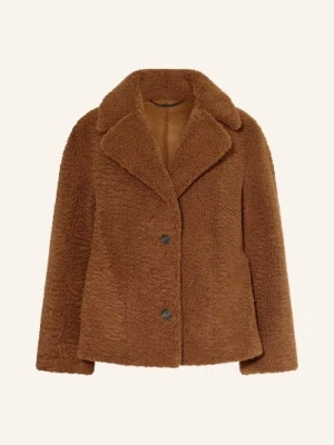 Allsaints Kurtka Z Futerkiem Eddie braun