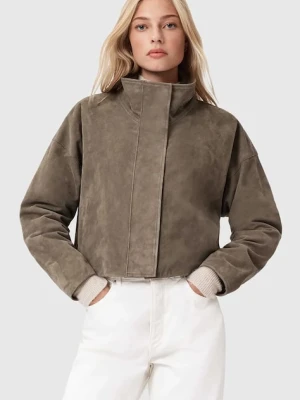 AllSaints kurtka zamszowa