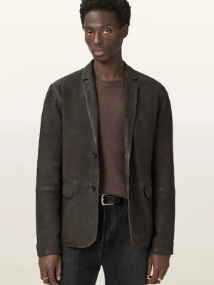 AllSaints marynarka zamszowa MONET