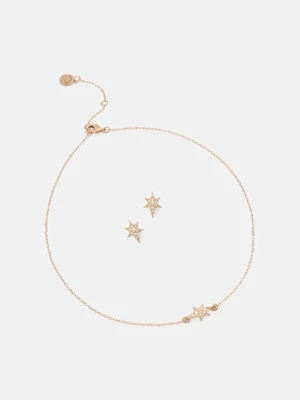 AllSaints naszyjnik i kolczyki