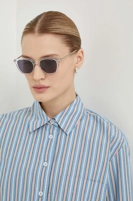 AllSaints okulary przeciwsłoneczne damskie kolor transparentny ALS5009178