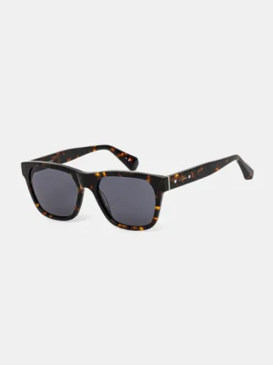 AllSaints okulary przeciwsłoneczne Milo kolor brązowy ALS5021