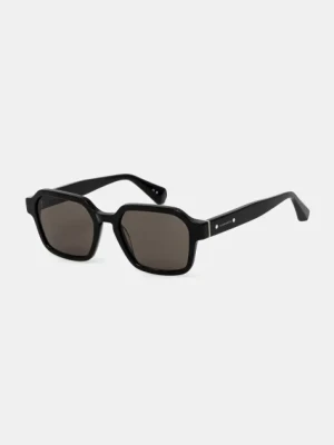 AllSaints okulary przeciwsłoneczne Nik kolor czarny ALS5023