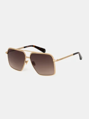 Zdjęcie produktu AllSaints okulary przeciwsłoneczne Orien kolor złoty ALS7008