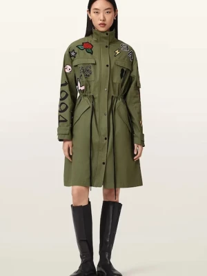 AllSaints parka bawełniana ARIAA