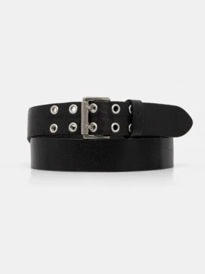 AllSaints pasek skórzany męski kolor czarny 29AS400367