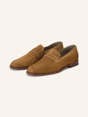 Allsaints Penny Loafers Jules braun BRĄZOWY