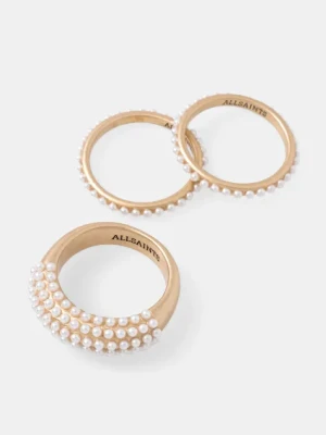 AllSaints pierścionek 3-pack 37527148BRS711