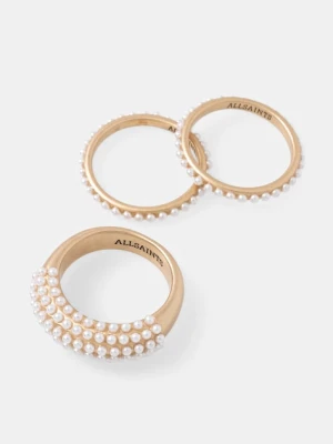 AllSaints pierścionek 3-pack 37527148BRS711