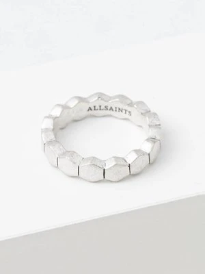 AllSaints pierścionek srebrny 500107SLV041