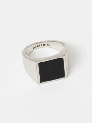 AllSaints pierścionek srebrny męska 37527161SLV041