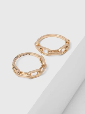 AllSaints pierścionki 2-pack