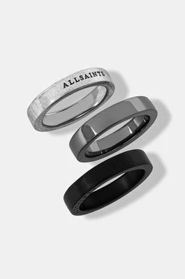 AllSaints pierścionki 3-pack 501566TWO007