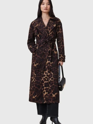 AllSaints płaszcz bawełniany ABEL