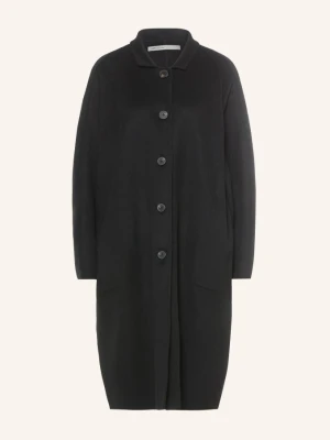 Allsaints Płaszcz Wełniany Oversize Effie schwarz CZARNY