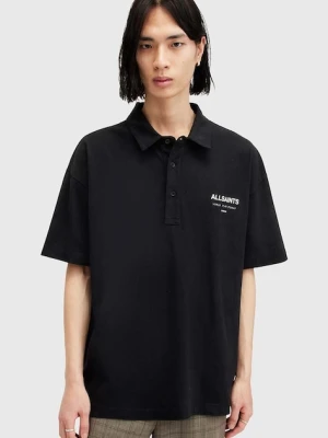 AllSaints polo bawełniane UNDERGROUND SS POLO