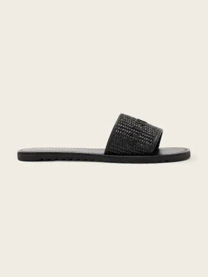 AllSaints sandały damskie skórzane Hoxton Slider