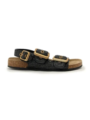 AllSaints sandały damskie Staffa Raffia Sandal