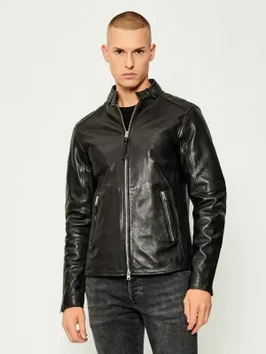 AllSaints Skórzana kurtka CORA | Regular Fit