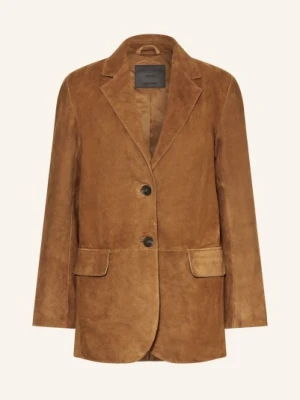 Allsaints Skórzana Marynarka Arna braun