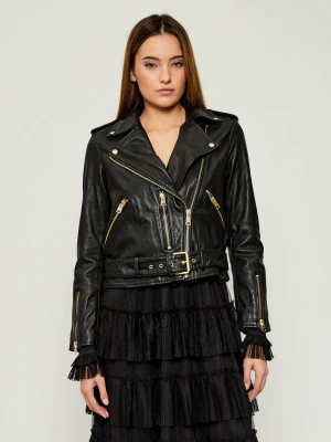 AllSaints Skórzana ramoneska BALFERN | Regular Fit