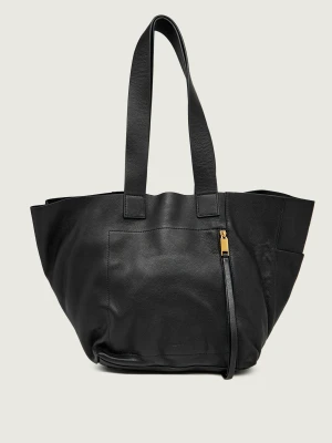 AllSaints Skórzana shopperka ALBA