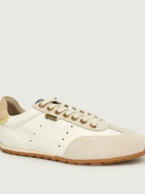 AllSaints Skórzane sneakersy LIAM | zamsz