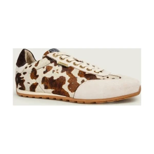 AllSaints Skórzane sneakersy LIAM | zamsz