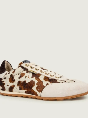 AllSaints Skórzane sneakersy LIAM | zamsz