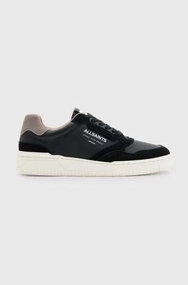 AllSaints sneakersy skórzane Regan Low Top kolor czarny M053FB