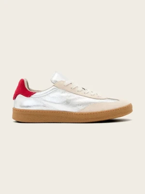 AllSaints sneakersy skórzane Thelma Met Sneaker