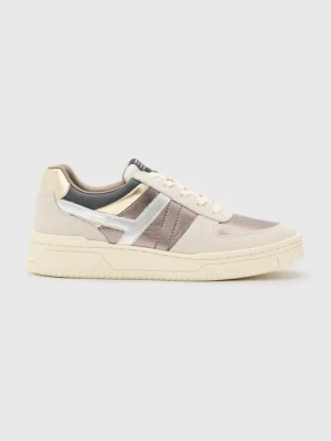 Zdjęcie produktu AllSaints sneakersy skórzane Vix Suede Sneaker damskie kolor biały W125FB