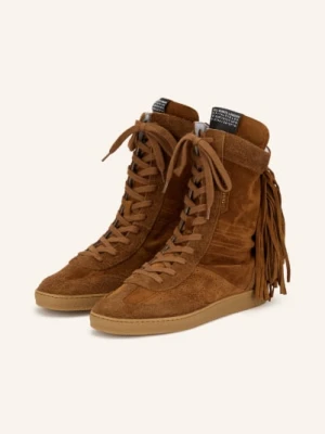 Allsaints Sneakersy Z Wysoką Cholewką Louise braun