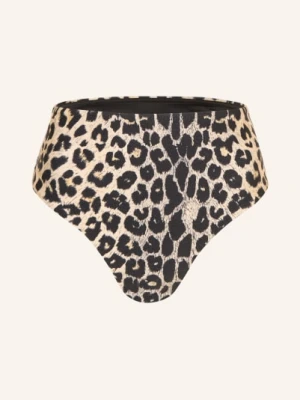 Allsaints Spodenki Bikini Z Wysokim Stanem Talaria beige